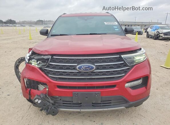 1FMSK7DH7LGA34858 2020 FORD FORD EXPLORER Red Вид спереду
