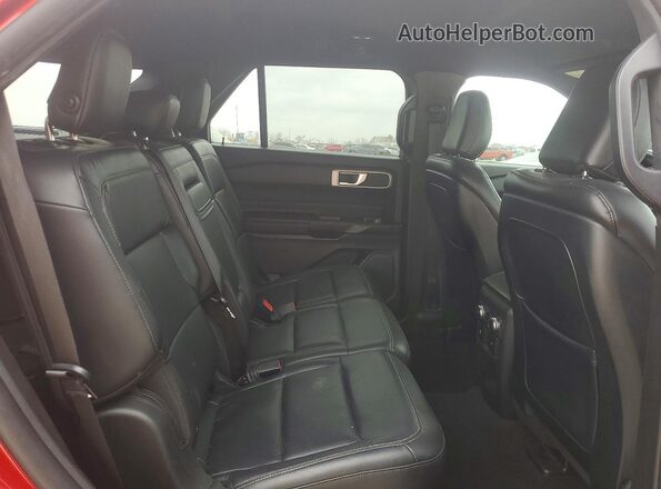 1FMSK7DH7LGA34858 2020 FORD FORD EXPLORER Red Вид задньої частини салону