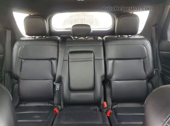 1FMSK7DH7LGA34858 2020 FORD FORD EXPLORER Red Вид задніх сидінь