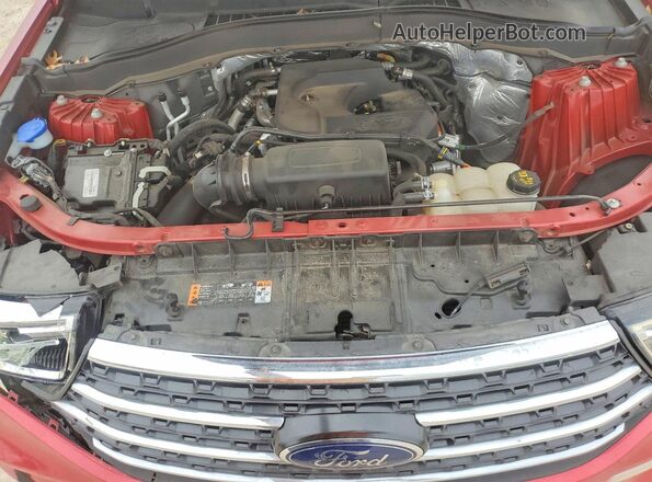1FMSK7DH7LGA34858 2020 FORD FORD EXPLORER Red Вид підкапотного простору