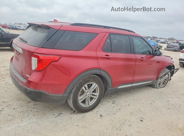 1FMSK7DH7LGA34858 2020 FORD FORD EXPLORER Red Задня права чверть