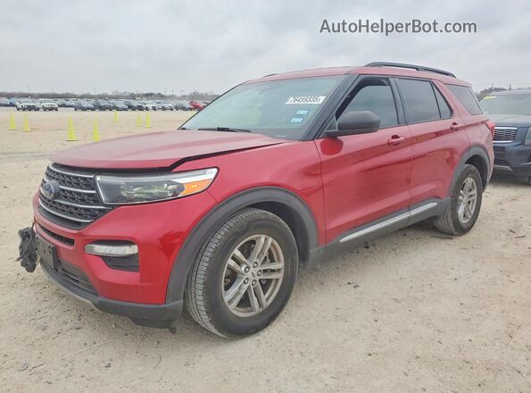 1FMSK7DH7LGA34858 2020 FORD FORD EXPLORER Red Передня ліва чверть