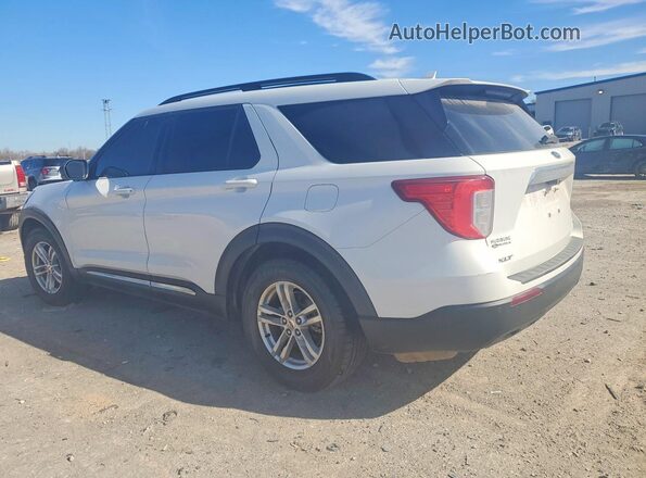 1FMSK7DH7LGA52566 2020 FORD FORD EXPLORER Белый Задняя левая четверть
