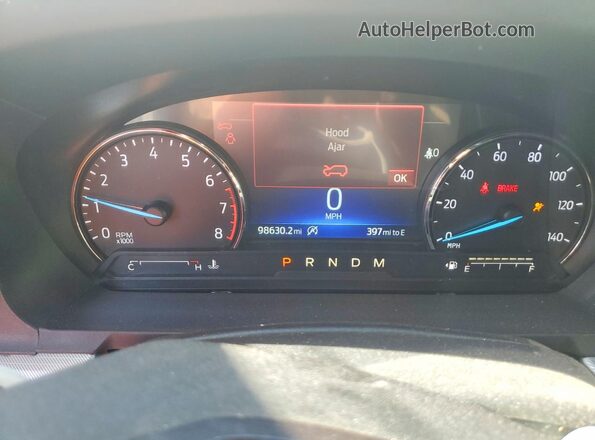 1FMSK7DH7LGA52566 2020 FORD FORD EXPLORER Белый Вид щитка приборов