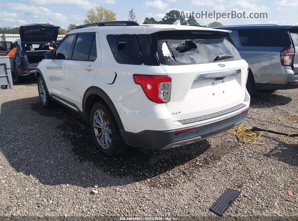 1FMSK7DH8MGC49022 2021 FORD FORD EXPLORER White Հետևի ձախ