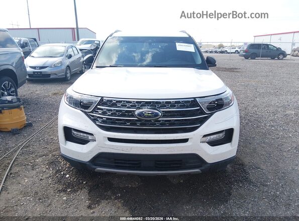 1FMSK7DH8MGC49022 2021 FORD FORD EXPLORER White Սալոնի հետևի տեսք