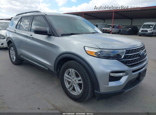 1FMSK7DH9MGC14697 2021 FORD FORD EXPLORER Silver Передня права чверть