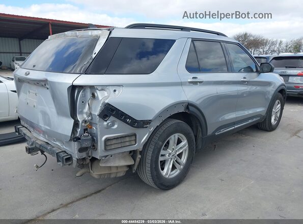 1FMSK7DH9MGC14697 2021 FORD FORD EXPLORER Silver Задня права чверть