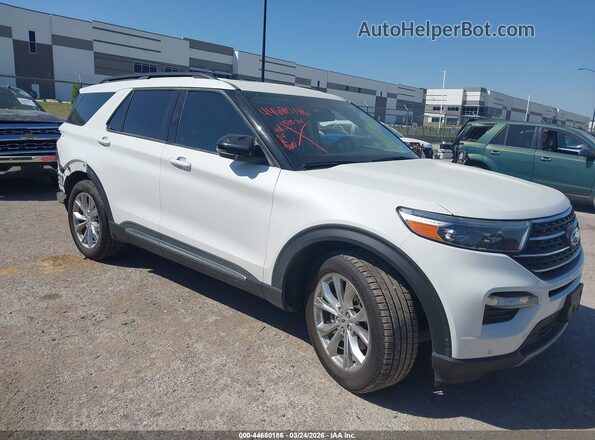1FMSK7DH9RGA81723 2024 FORD FORD EXPLORER White Delantero derecho
