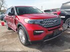 2020 Ford Explorer Limited Red vin: 1FMSK7FH0LGC74833