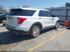 2020 Ford Explorer Limited White vin: 1FMSK7FH0LGC75772