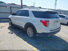 2020 Ford Explorer Limited White vin: 1FMSK7FH0LGC75772