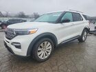2021 Ford Explorer Limited White vin: 1FMSK7FH1MGA31307