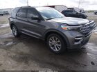 2021 Ford Explorer Limited Gray vin: 1FMSK7FH4MGA85507