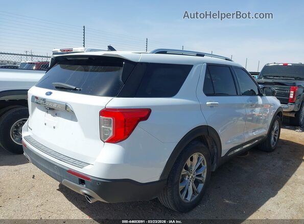 1FMSK7FH5NGA99577 2022 FORD FORD EXPLORER Белый Задняя правая четверть