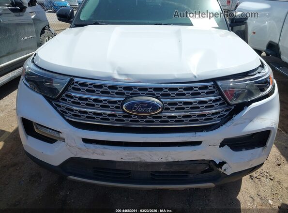 1FMSK7FH5NGA99577 2022 FORD FORD EXPLORER Белый Вид щитка приборов