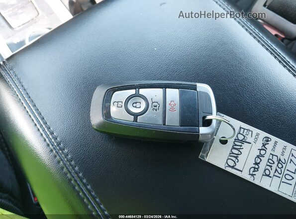 1FMSK8DH0MGC48114 2021 FORD FORD EXPLORER Серый Вид панели приборов