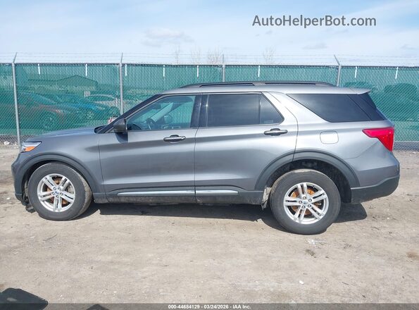 1FMSK8DH0MGC48114 2021 FORD FORD EXPLORER Серый Панорамный вид салона 360°