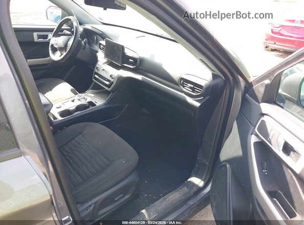 1FMSK8DH0MGC48114 2021 FORD FORD EXPLORER Серый Вид салона спереди