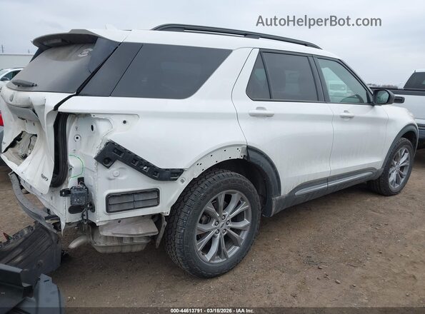 1FMSK8DH0NGC19925 2022 FORD FORD EXPLORER Белый Задняя правая четверть