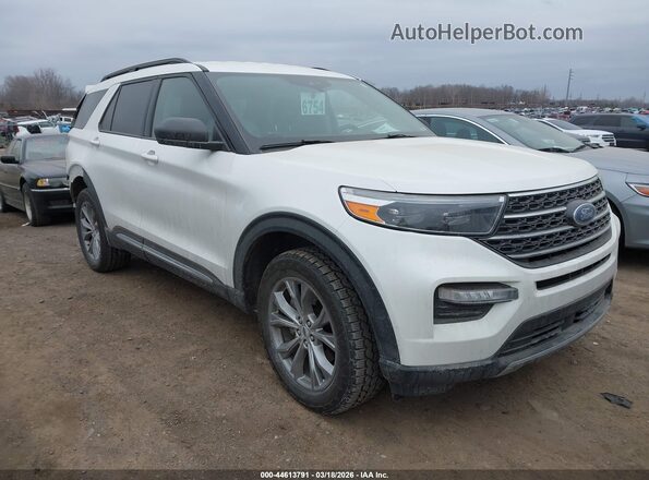 1FMSK8DH0NGC19925 2022 FORD FORD EXPLORER Белый Панорамный вид салона 360°