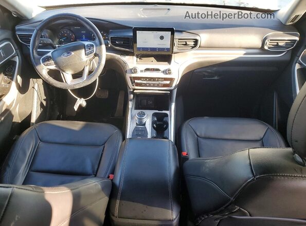 1FMSK8DH2NGC03838 2022 FORD FORD EXPLORER Белый Вид панели приборов