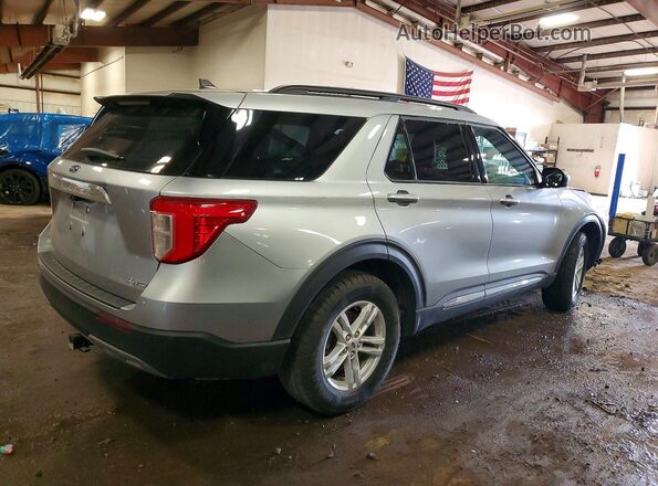 1FMSK8DH2NGC33146 2022 FORD FORD EXPLORER Серебряный Задняя правая четверть