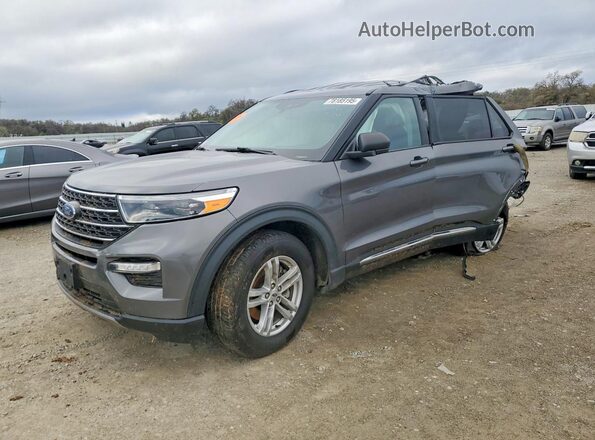 1FMSK8DH3PGA59901 2023 FORD FORD EXPLORER Серый Передняя левая четверть