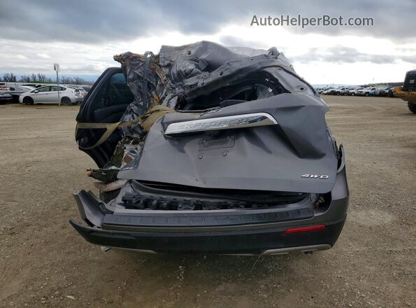 1FMSK8DH3PGA59901 2023 FORD FORD EXPLORER Серый Вид сзади