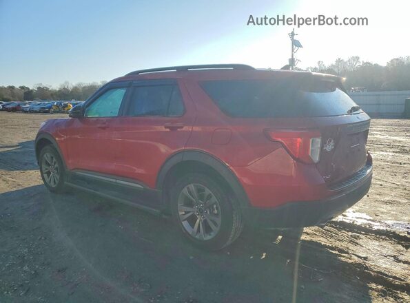 1FMSK8DH3RGA42177 2024 FORD FORD EXPLORER Red Հետևի ձախ