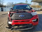2024 Ford Explorer Xlt Red vin: 1FMSK8DH3RGA42177