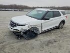 2021 Ford Explorer Xlt White vin: 1FMSK8DH4MGA49471