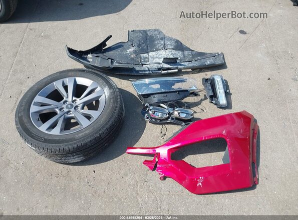 1FMSK8DH5RGA46098 2024 FORD FORD EXPLORER Red ხელსაწყოთა პანელის ხედი