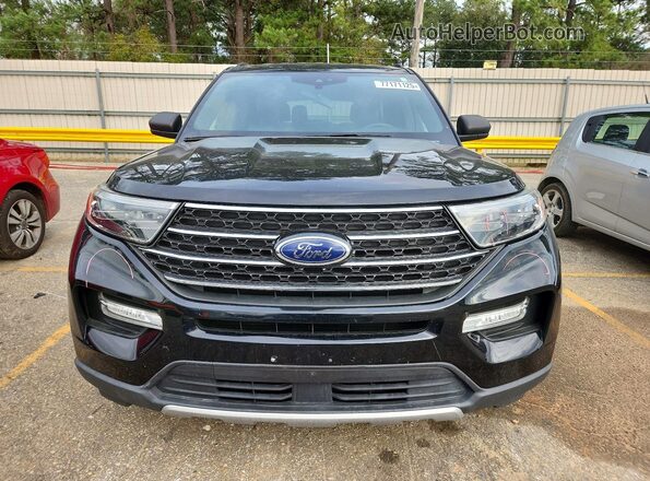 1FMSK8DH7LGA29925 2020 FORD FORD EXPLORER Black Vista frontal