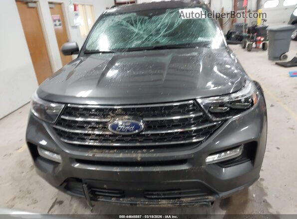 1FMSK8DH7LGB76939 2020 FORD FORD EXPLORER Gray Widok zestawu wskaźników