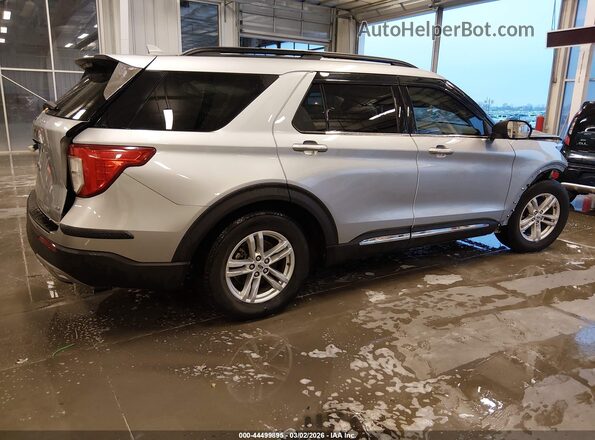 1FMSK8DH8LGC28871 2020 FORD FORD EXPLORER Silver Rear right