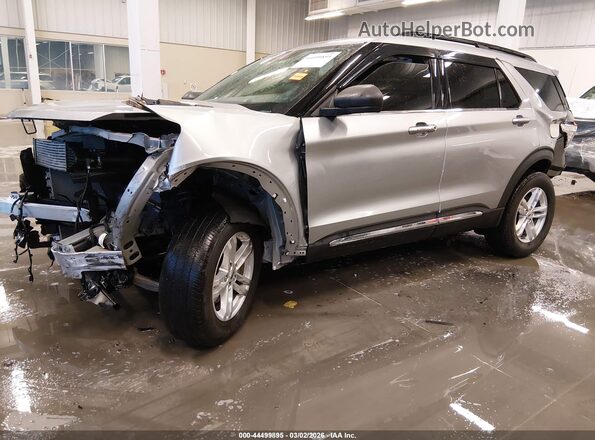 1FMSK8DH8LGC28871 2020 FORD FORD EXPLORER Silver Front left