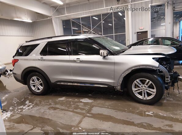 1FMSK8DH8LGC28871 2020 FORD FORD EXPLORER Silver 360 interior view