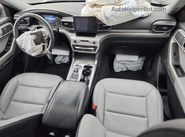 1FMSK8DH8MGA03738 2021 FORD FORD EXPLORER Черный Вид панели приборов