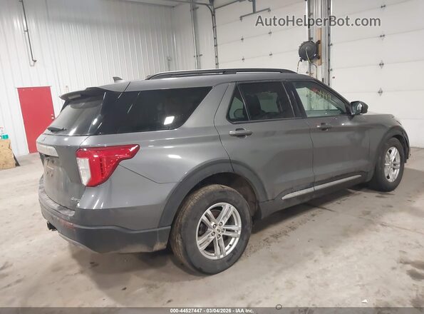 1FMSK8DH8MGA71828 2021 FORD FORD EXPLORER Gray Հետևի աջ