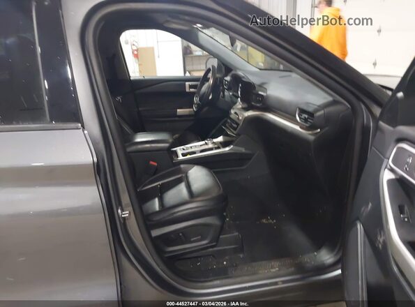 1FMSK8DH8MGA71828 2021 FORD FORD EXPLORER Gray Սալոնի դիմացի տեսք