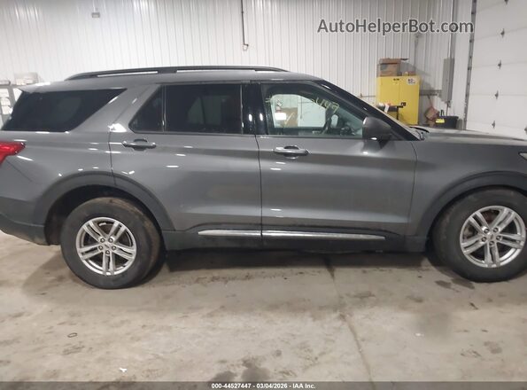 1FMSK8DH8MGA71828 2021 FORD FORD EXPLORER Gray Սալոնի հետևի տեսք