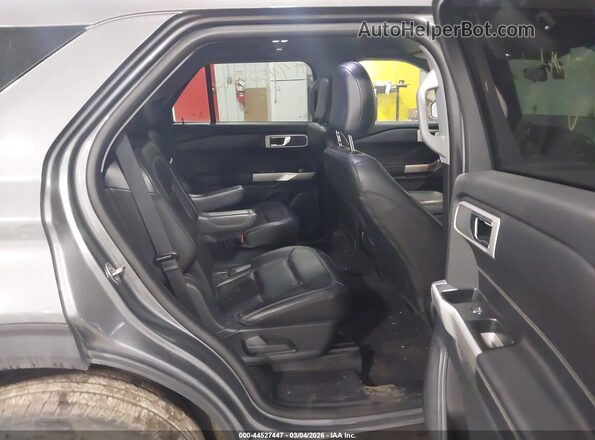 1FMSK8DH8MGA71828 2021 FORD FORD EXPLORER Gray VIN կոդի պիտակի տեսք