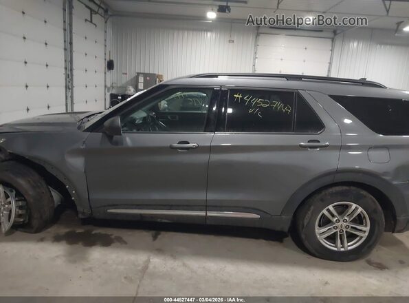 1FMSK8DH8MGA71828 2021 FORD FORD EXPLORER Gray Սալոնի 360 աստիճան տեսք