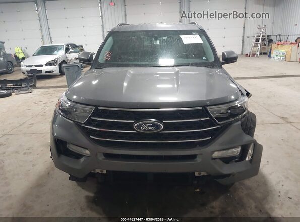1FMSK8DH8MGA71828 2021 FORD FORD EXPLORER Gray Սարքավորումների վահանակի տեսք