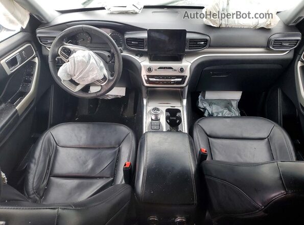 1FMSK8DH8MGA97653 2021 FORD FORD EXPLORER White Dashboard view