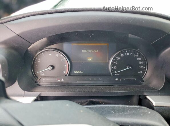 1FMSK8DH8MGA97653 2021 FORD FORD EXPLORER White Instrument cluster view