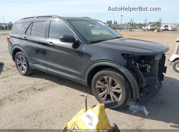 1FMSK8DHXNGA44969 2022 FORD FORD EXPLORER Черный Передняя правая четверть