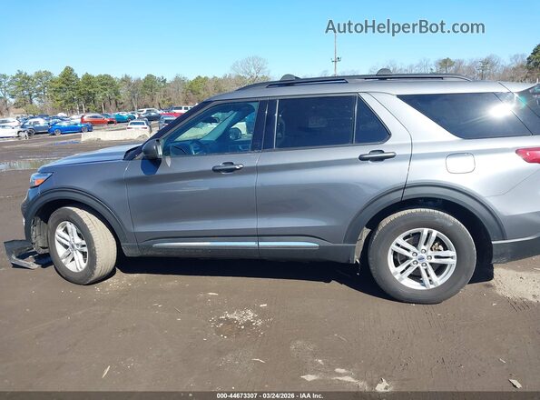 1FMSK8DHXRGA18877 2024 FORD FORD EXPLORER Gray Панорамний вид салону 360°