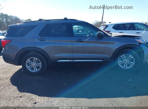1FMSK8DHXRGA18877 2024 FORD FORD EXPLORER Gray Вид задньої частини салону